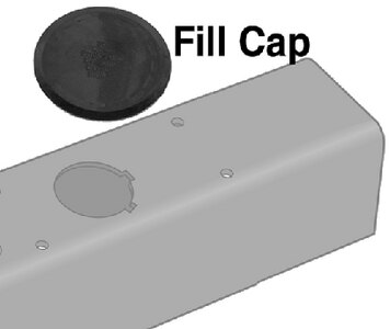 FILL CAP FOR BRAKE ACTUATOR (DEXTER)